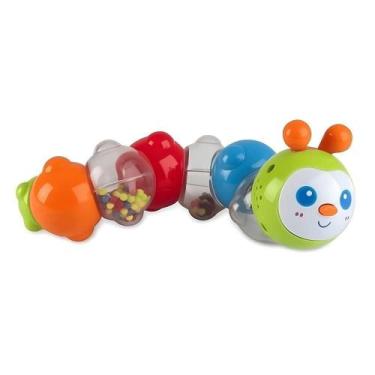 Imagem de Chocalho Lagartinha ZP00669 com Luzes e Som Zoop Toys