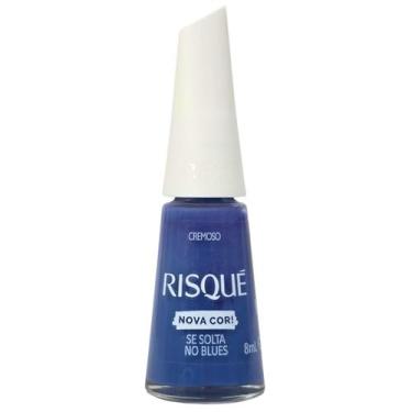 Imagem de Esmalte Cremoso Risqué Se Solta no Blues 8ml