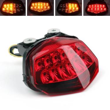 Imagem de Luz Traseira LED Vermelha, Sinal De Freio Para Kawasaki NINJA EX250 ZX