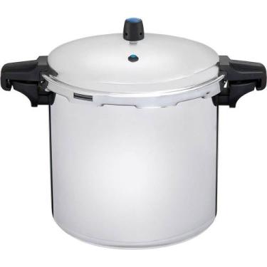 Imagem de Panela De Pressão industrial Eterna Nigro 20 Litros, Prata, 20L