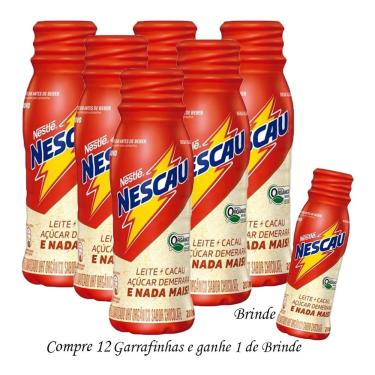 Imagem de Kit 12x Nescau Orgânico Bebida Láctea Sabor Chocolate Nestle