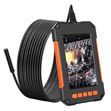 Imagem de burko Endoscópio Industrial Multifuncional 1080P Tela De 4,3 Polegadas 8Mm Câmera 8 Luzes Led 4Cm-500Cm Distância Focal Ip67 À Prova D'Água
