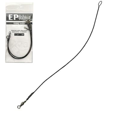 Imagem de Encastoador Flexível EP Fishing com Girador Engate Rápido 50LB (20cm, 05un)