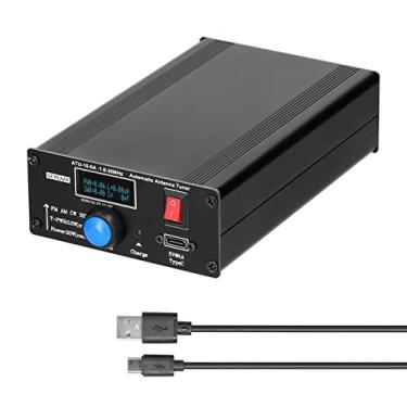 Imagem de DOYING ATU-10-0A Sintonizador automático de antena de ondas curtas 20W 1,8-30 Caixa de liga de alumínio Medidor de energia de ondas curtas Medidor de ondas estacionárias