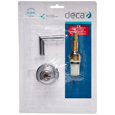 Imagem de Acabamento para Registro de Pressão até 1" com Mecanismo 1/2 Volta Izy Plus, Deca 4916.C24.PQ, Cromado