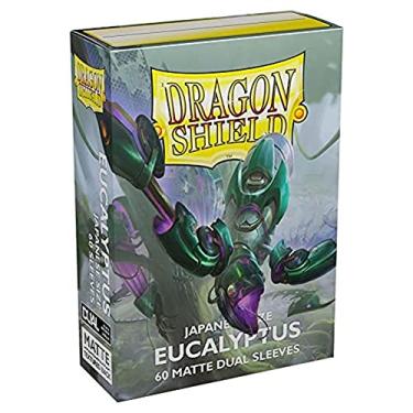 Imagem de 2 Packs Dragon Shield Dual Matte Mini Japanese Eucalyptus 60 ct Card Sleeves Value Bundle!