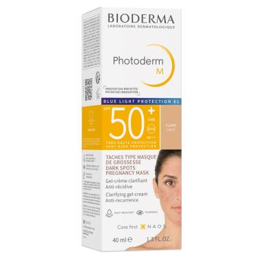 Imagem de Protetor Solar Facial com Cor Bioderma Photoderm M FPS 50+ Claire (Pele Clara) 40ml 40ml