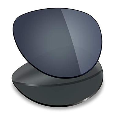 Imagem de Mryok Lentes de substituição femininas para Oakley Feedback OO4079 - Opções, Polarizado - Preto Ir, One Size