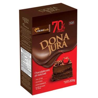 Imagem de Chocolate Em Pó 70% Dona Jura 200G - Cacau Foods