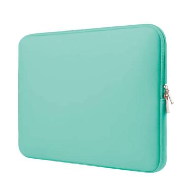 Imagem de Capa Case Luva Pasta Maleta Com Ziper Para Notebook De 15 15,6 Polegadas - Verde água