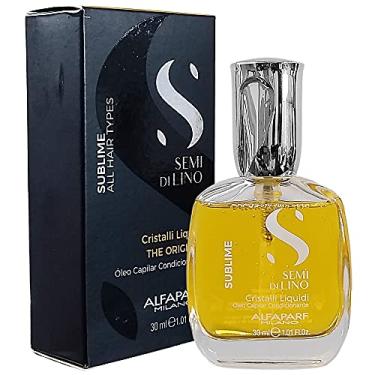 Imagem de Óleo Capilar Alfaparf Semi Di Lino Sublime Cristalli Liquid - 30ml