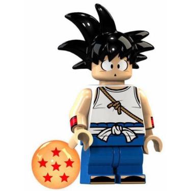 Imagem de Boneco Blocos De Montar Goku Training Dragon Ball - Mega Block Toys