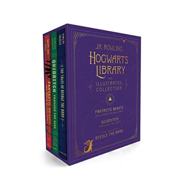 Imagem de Hogwarts Library: The Illustrated Collection: Fantastic Beasts and Where to Find Them / Quidditch Through the Ages / the Tales of Beedle the Bard
