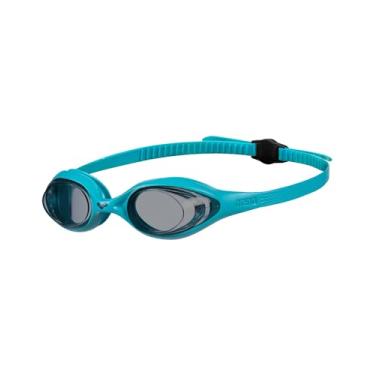 Imagem de ARENA Óculos de natação unissex adulto Spider, fumê/menta/preto, lentes não espelhadas