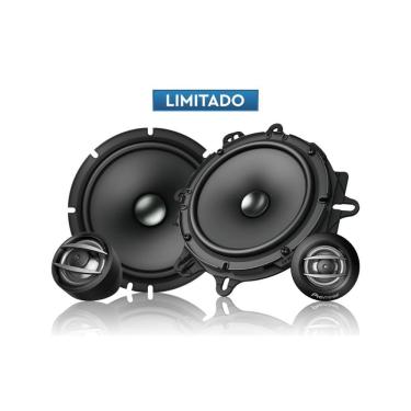 Imagem de Alto Falante 6 Pol Kit 2 Vias Pioneer Ts-a1600c 80wrms