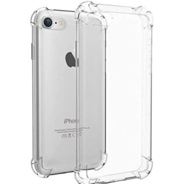 Imagem de Capa Capinha Iphone 7 Plus Iphone 8 Plus Transparente Acrílico