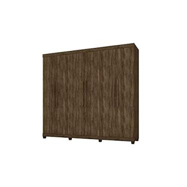 Imagem de Roupeiro 6 Portas e 4 Gavetas Amsterdã - Jacaranda