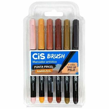 Imagem de Marcador Artistico Brush Aquarelavel Cis