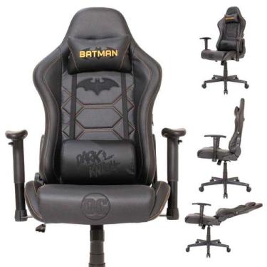 Imagem de Cadeira Gamer Batman Coleção Dc Profissional Giratória - Eaglex X Dc