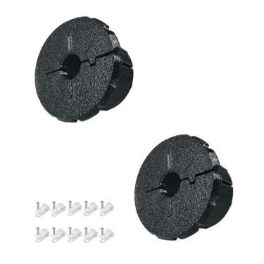 Imagem de ARSUNOVO Ilhós de parede compatível com cabos Starlink, 1/5.1 cm, 3/10.2 cm, 1 polegada, kit de roteamento de cabos Starlink, acessórios Star Link (3/10.2 cm, 2 pacotes)