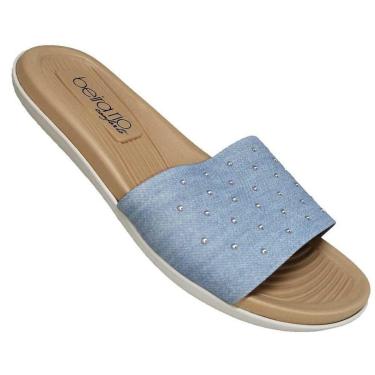 Imagem de Chinelo Slide Beira Rio 8360.234 Jeans Claro Feminino-Feminino