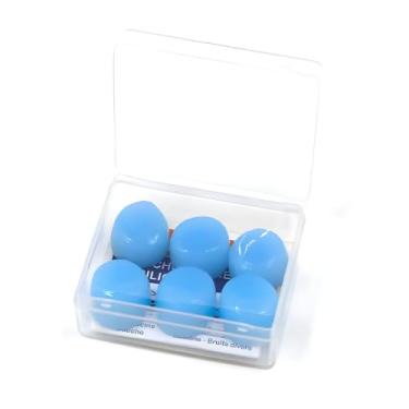 Imagem de 6 Tampão de ouvido Protetor Ouvido Impermeavel Adulto infantil maiores Natação Água praia mar estudo silicone