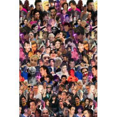 Imagem de Caderno Healy Mat.ty: Livro de bolso diário, 15 x 23 cm, 100 páginas | Melhor presente para fãs (cadernos de composição)