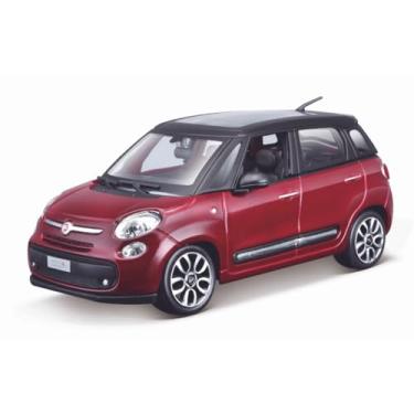 Imagem de Koenig-Tom Miniatura Fiat 500L (1968) Vermelho Escala 1:24 Colecionador, Hobbyista, Criança Unissex
