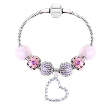 Imagem de Pulseira com pingente Pandora para o mês todo, melhores presentes de aniversário para mulheres e meninas, joias DIY, Zircônia cúbica, Zircônia cúbica