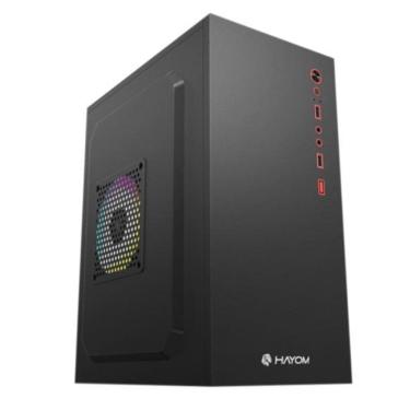 Imagem de Gabinete Office Micro Atx Preto Sem Fonte Gb1750 Hayom