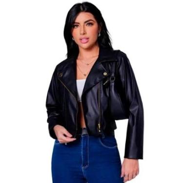 Imagem de Jaqueta Feminina Em Courino Inverno Ref: 1190-Feminino