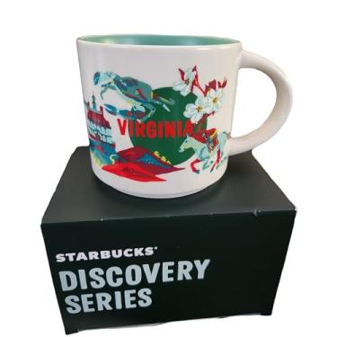 Imagem de Starbucks Caneca de café de cerâmica Discovery Series Virginia 400 ml com caixa de presente