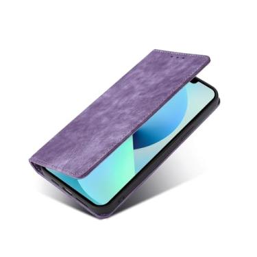 Imagem de Capa de telefone comercial de couro para Oneplus Nord CE 3 2 Lite N20 N30 N300 ACE 2V Pro Capa tipo carteira magnética, roxa, para Oneplus Nord N30 5G