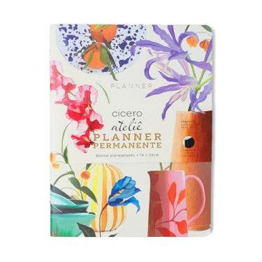 Imagem de Planner Permanente Revista Planejamento Ateliê Mensal 19X25 Off White, Cicero