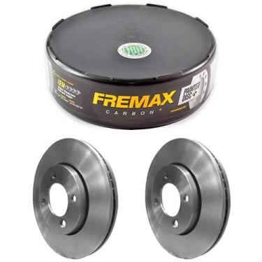 Imagem de Par Disco Freio Jac J2 2012 a 2016 Dianteiro Ventilado Fremax