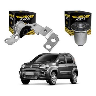 Imagem de Par Bucha Bandeja Direita Uno Way 1.0 1.3 2017 A 2021 - Axios