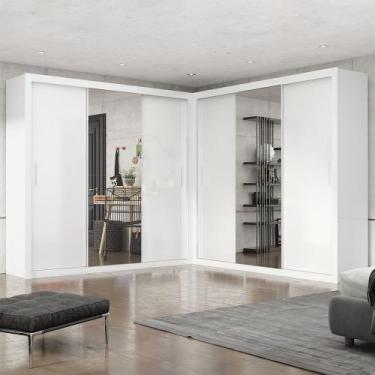 Imagem de Closet Casal Premium Clarice Plus 06 Portas 8 Gavetas - Carioca Móveis