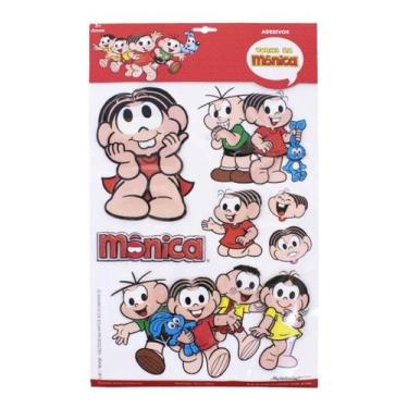 Imagem de Adesivo Decorativo 3d Mônica - Turma Da Mônica, Adesivo