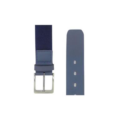 Imagem de Cinto Masculino Fasolo Elástico Legítimo Origina, Azul, 120