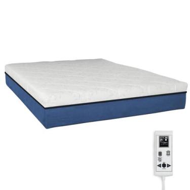 Imagem de Colchão Magnético Massageador - Eco Prince - Eco New Colchões, Azul, C