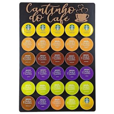 Imagem de Porta Cápsulas Dolce Gusto - Cor Preto - Cantinho Do Café - Co2Beer