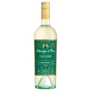 Imagem de Vinho Branco Menage a Trois Limelight Pinot Grigio 750ml - Trinchero F