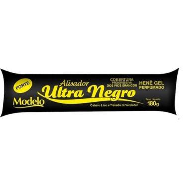 Imagem de Hene em Gel Perfumado Modelo Alisador Ultra Negro 05x180gr Preto Forte
