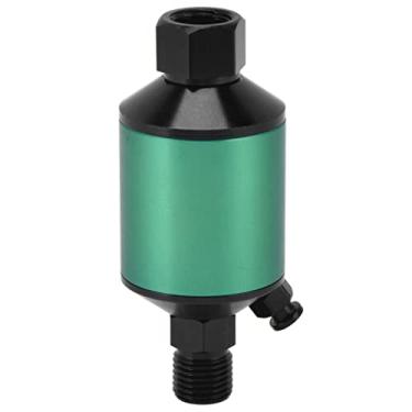 Imagem de Separador de água e óleo de 0,25 polegadas, compressor de ar, separador de água, regulador de filtro de ar comprimido NPT, para acessórios industriais de compressor de ar (verde)