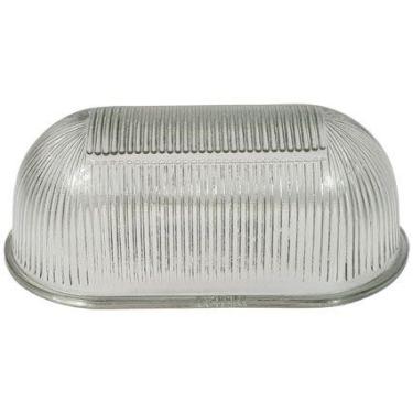 Imagem de Vidro Para Luminaria Tartaruga modelo Oval maior 100watts - CM GLASS -