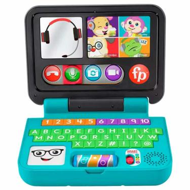Imagem de Laptop Infantil de Aprendizagem - Aprender e Brincar - 55 Sons - Fisher-Price