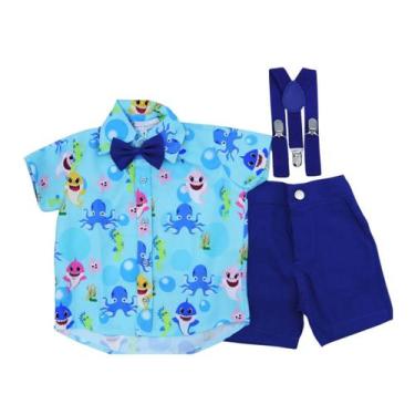 Imagem de Conjunto Infantil Masculino Baby Shark - Modelo 2 - Photok,  6