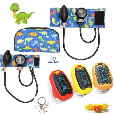 Imagem de Oxímetro Pediátrico Neonatal RN + Aparelho de Pressão Pediátrico + Apa