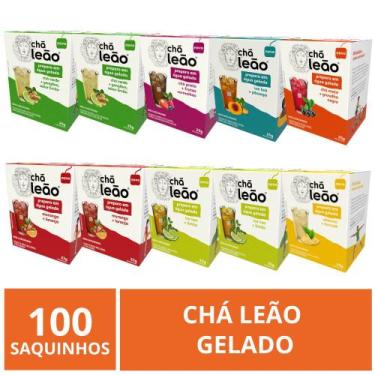Imagem de Chá Leão Gelado, 100 saquinhos