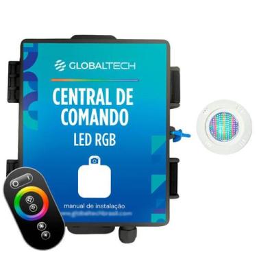 Imagem de Led Piscina - Kit 1 Pratic SMD com Central e Controle Touch - Sodramar